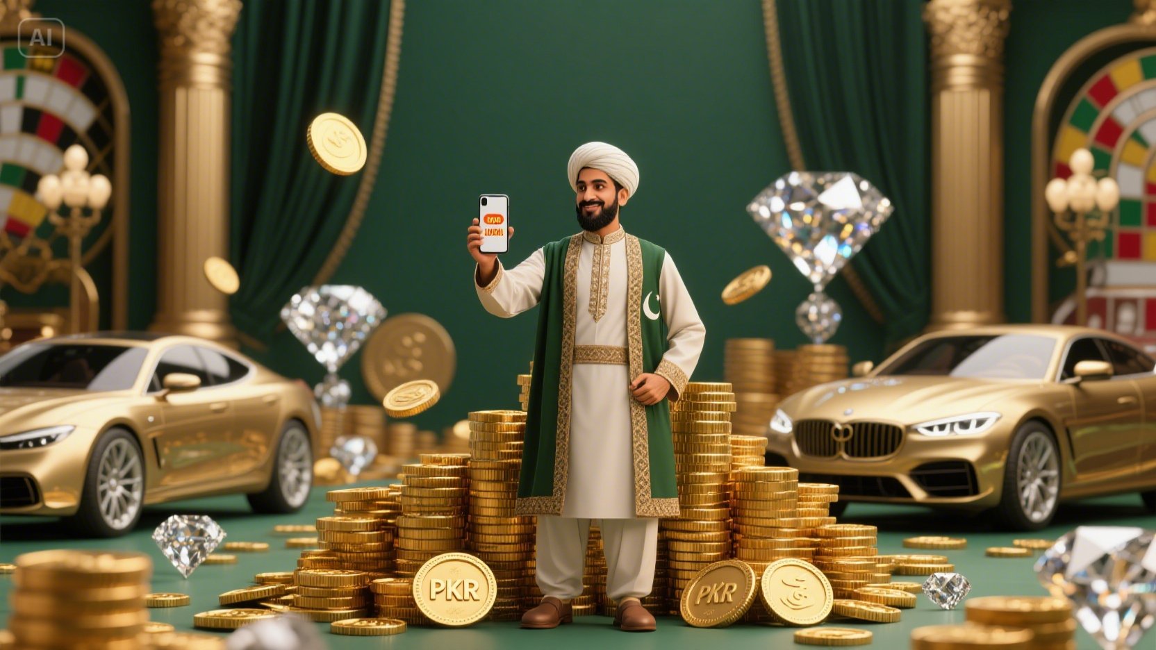 Royal Flush CasinoJoin now and receive a 200% instant bonus! Pakistani gamers can recharge using JazzCash, play live casino games, and withdraw instantly with no delays.